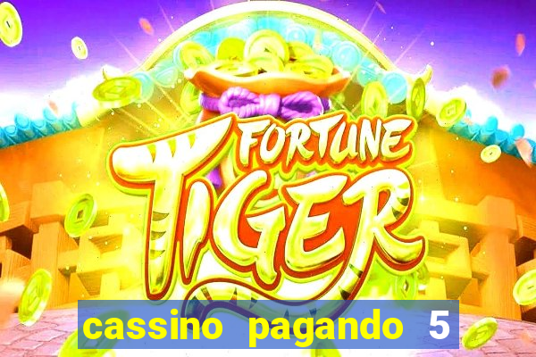 cassino pagando 5 reais no cadastro